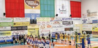 LEO SHOES CASARANO, I ROSSOAZZURRI BRINDANO AL SUCCESSO CON SABUDIA