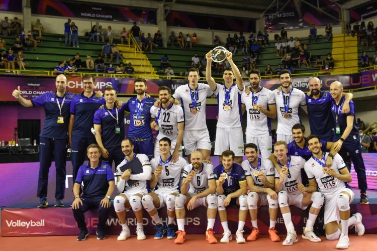 Partida válida pelo VOLLEYBALL CLUB WORLD CHAMPS 2021 entre Funvic Natal x Trentino Itas