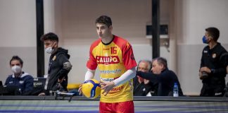 Giallorossi in palestra per preparare il match contro Padova. Brilla il giovane Nicotra