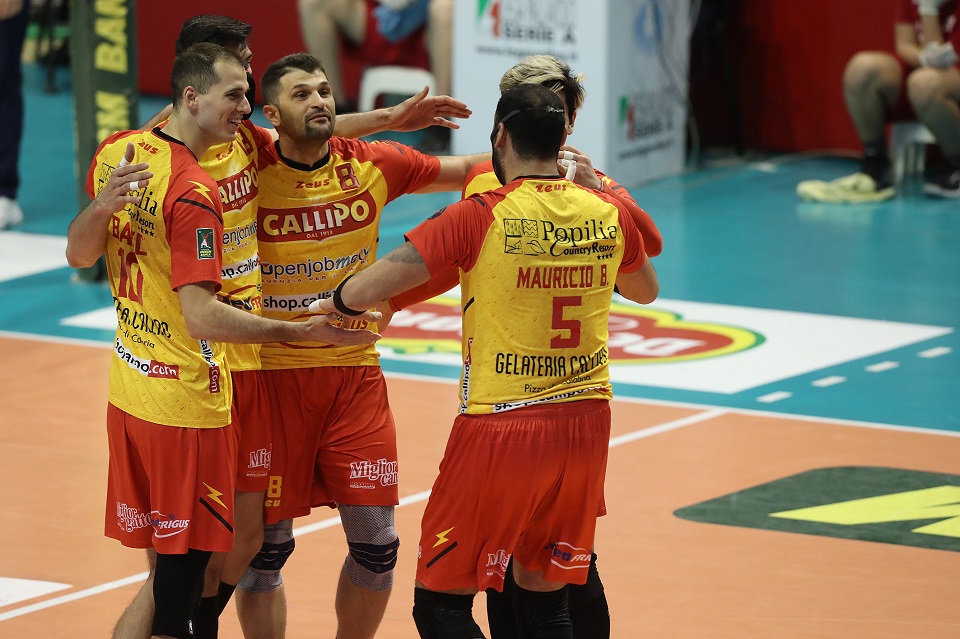 RAVENNA 30/01/22. VOLLEY PALLAVOLO. CONSAR RCM RAVENNA - CALLIPO VIBO VALENTIA.