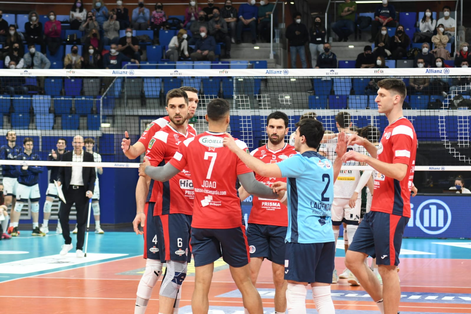 Foto squadra vs Milano
