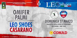 LEO SHOES CASARANO, CON IL PALMI SFIDA DI CARTELLO IN OTTICA PLAY-OFF