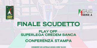 Finali Play Off Credem Banca: la conferenza stampa
