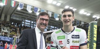 Michieletto premiato Credem Banca MVP dei Quarti