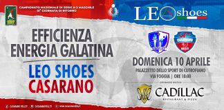 Leo Shoes Casarano in the Derby versus Galatina