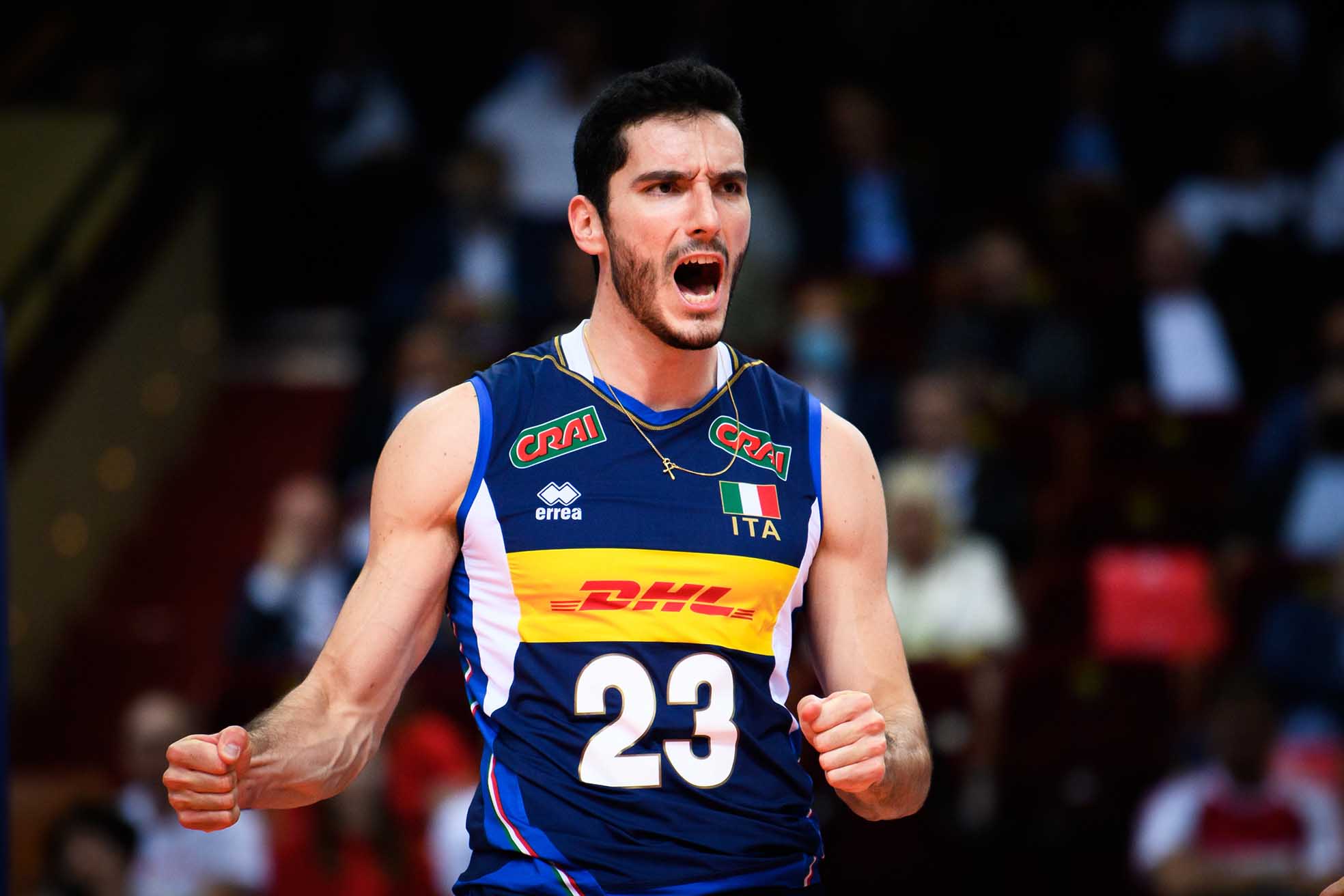 Volleyball, Europameisterschaft / Eurovolley 2021, Halbfinale, Italien (ITA) vs. Serbien (SRB)