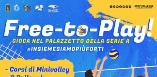 Free to Play: Open day al Palasport con Top Volley e Marino Pallavolo