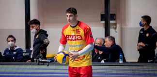 Alberto Nicotra, giovane e promettente schiacciatore, torna in casa Saturnia