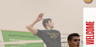 Middle blocker Riccardo Ballan