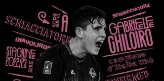 Gabriele Chiloiro with first team