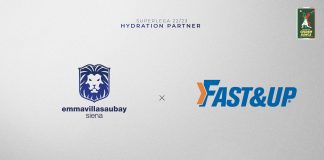 Fast&Up è il nuovo Hydration Partner della Emma Villas Aubay Siena