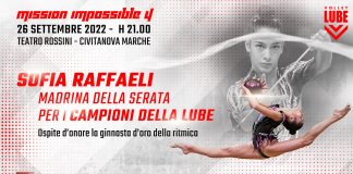 Presentazione Lube: madrina Sofia Raffaeli, ginnasta d’oro della ritmica!