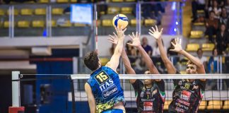 Pre-campionato chiuso con i quattro set giocati a Biella con la Lube (1-3)
