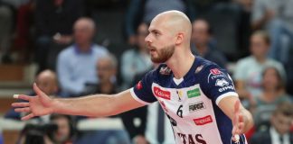 Sbertoli salta la partita di domenica a Piacenza: lesione agli addominali