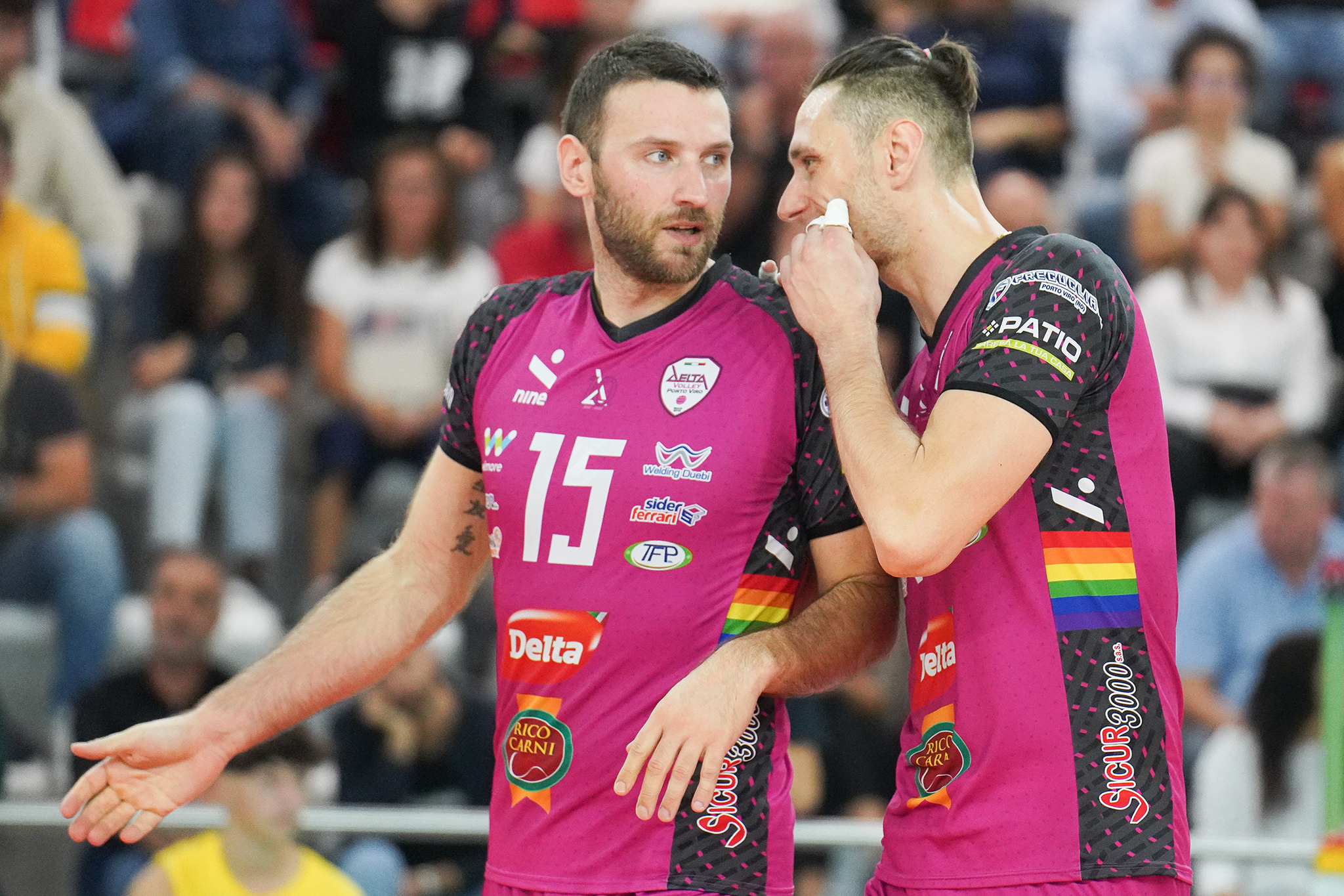 06. Delta Group-Cuneo - Sperandio e Krzysiek in campo