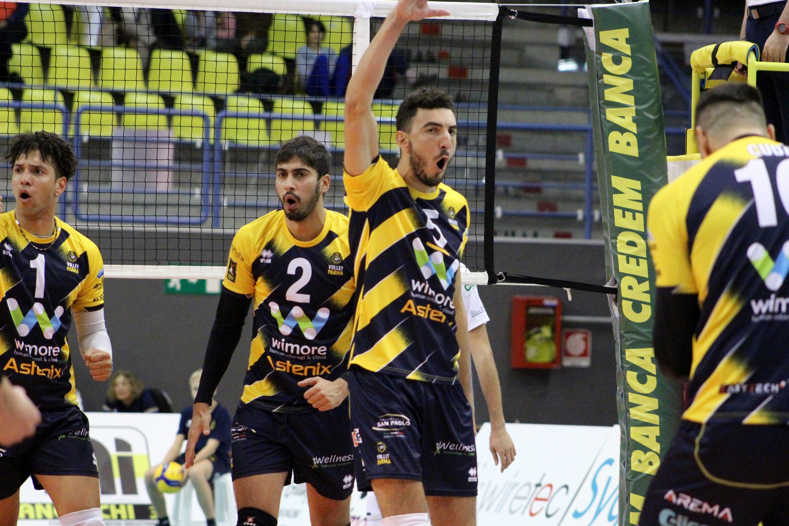 Presentazione ErmGroup San Giustino-WiMORE Parma 2