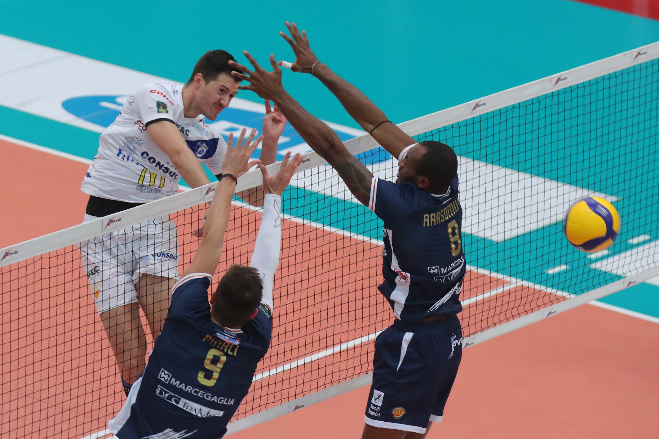 RAVENNA 6/11/2022. VOLLEY PALLAVOLO. PORTO ROBUR COSTA Consar RCM Ravenna - Consoli McDonald's Brescia.