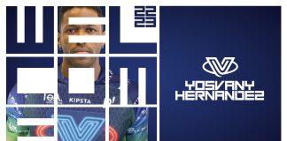 Yosvany Hernandez with Vero Volley