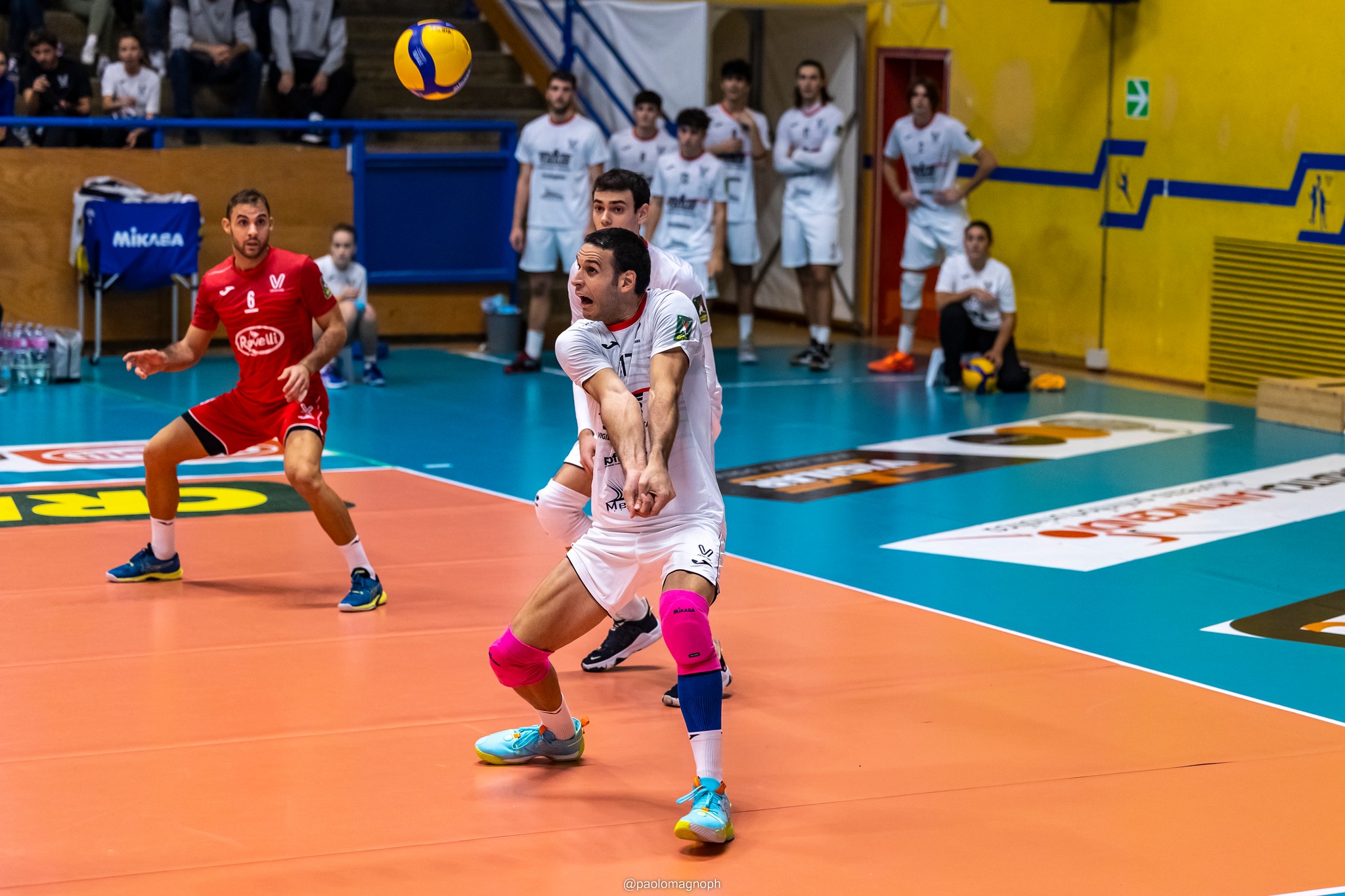 virtus - san giustino foto Gozzo in ricezione