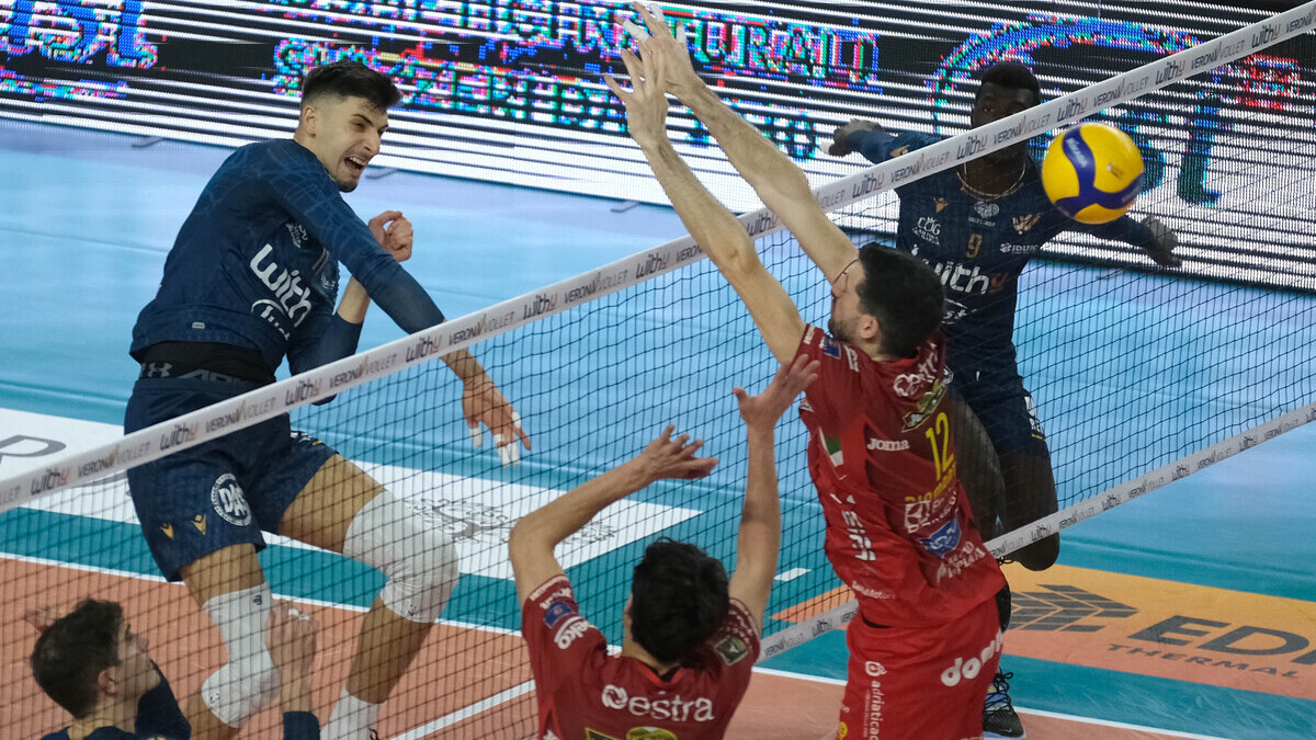 Match Analysis: WithU Verona - Cucine Lube Civitanova in numeri