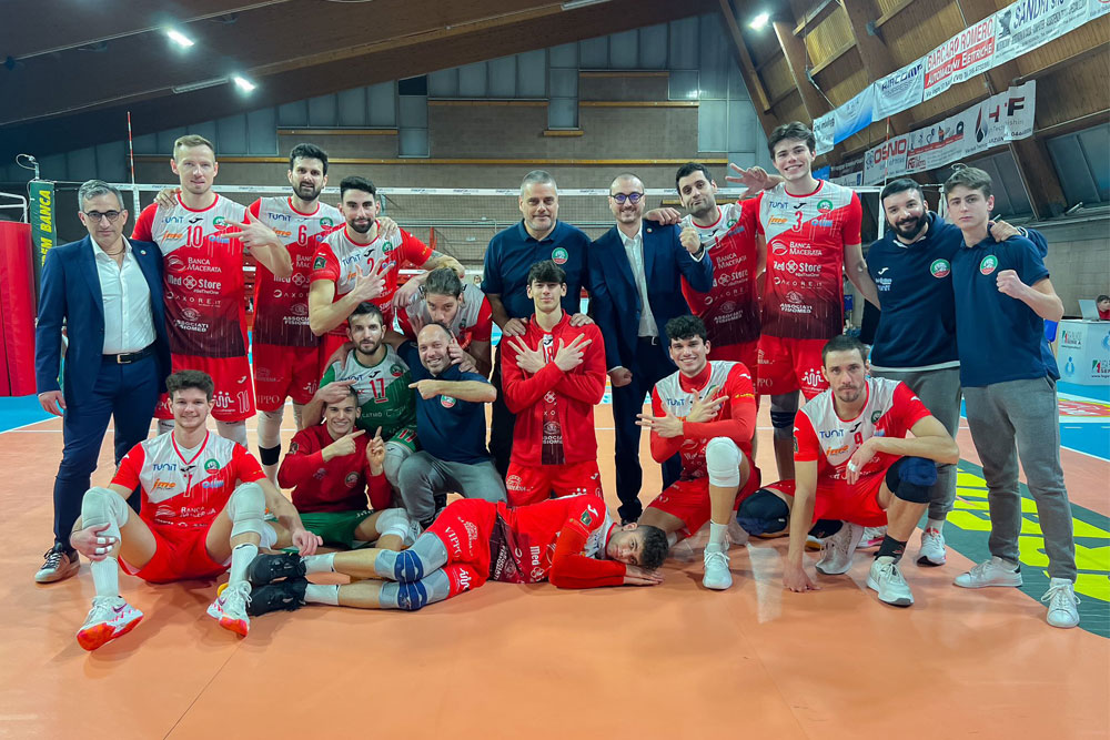 pallavolo-macerata-La Med Store Tunit passa 3-1 a Montecchio Maggiore