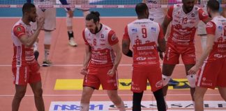 Squadra in campo per preparare Gara 5 dei Quarti di Finale dei Play Off Scudetto in programma lunedì 10 aprile a Modena. Antoine Brizard: “Sono fiducioso, possiamo fare ancora meglio in transizione e attacco”.