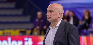 Vincenzo Mastrangelo, premiato come miglior allenatore della Serie A2 la scorsa stagione