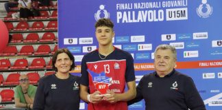 Manuel Zlatanov con la Nazionale Azzurra Under 17 agli Europei