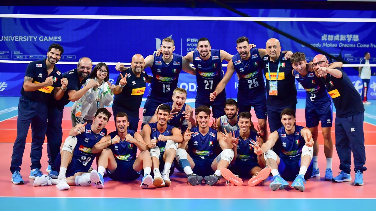 Nazionali: Cortesia d'oro alle Universiadi