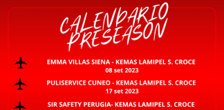 Definito il calendario della pre-season