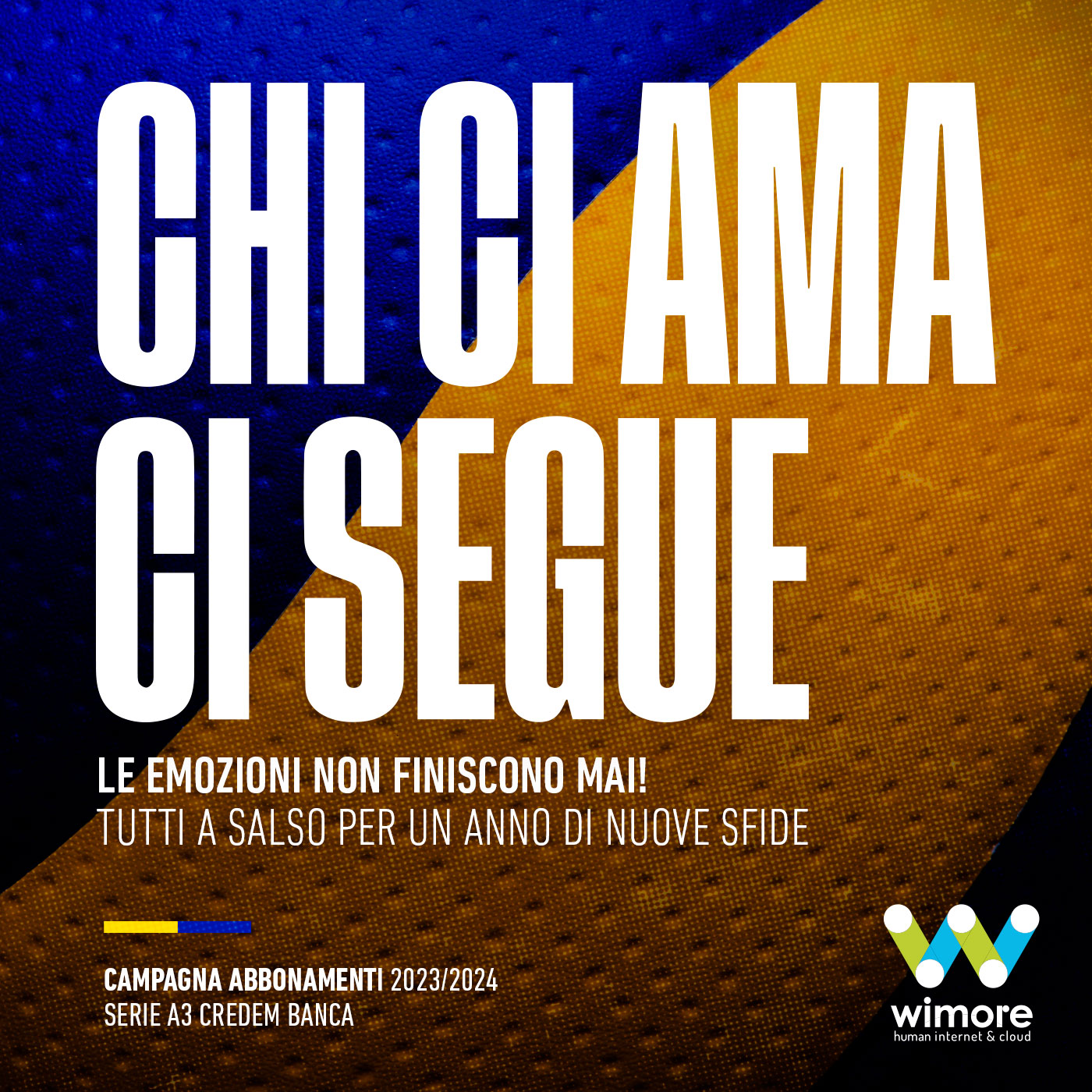 Campagna abbonamenti 2023-2024 WiMORE Salsomaggiore