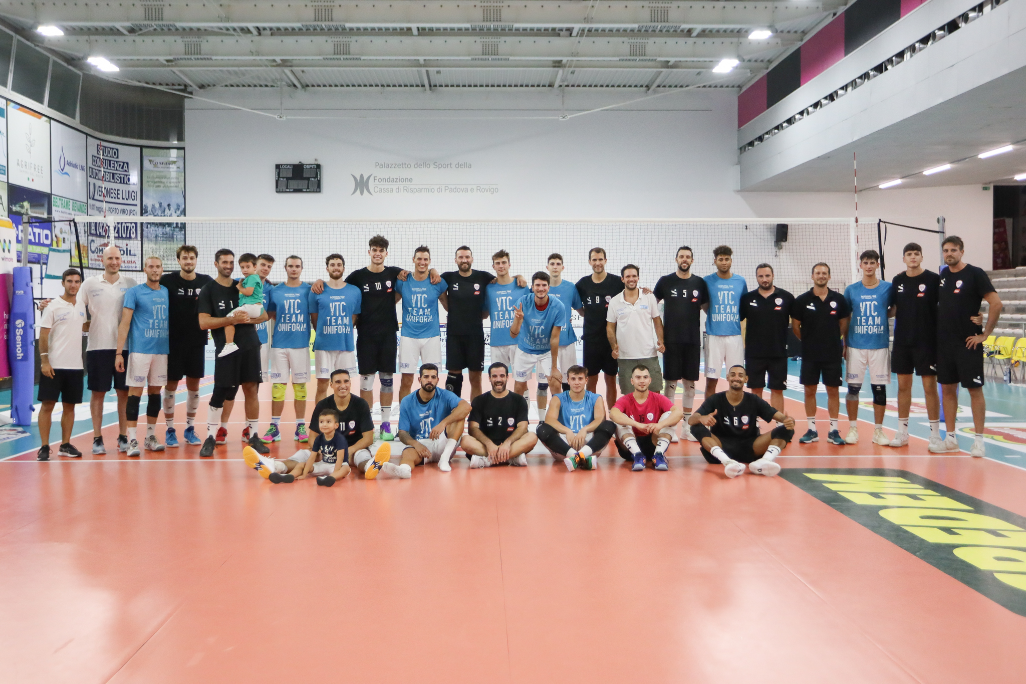 Preseason Delta Group-San Donà - Le squadre a fine gara