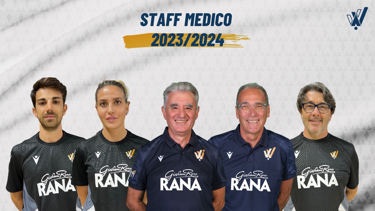 Staff Medico e fisioterapico 2023/2024 di Rana Verona