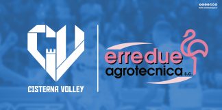 Erredue Agrotecnica sulle maglie del Cisterna Volley
