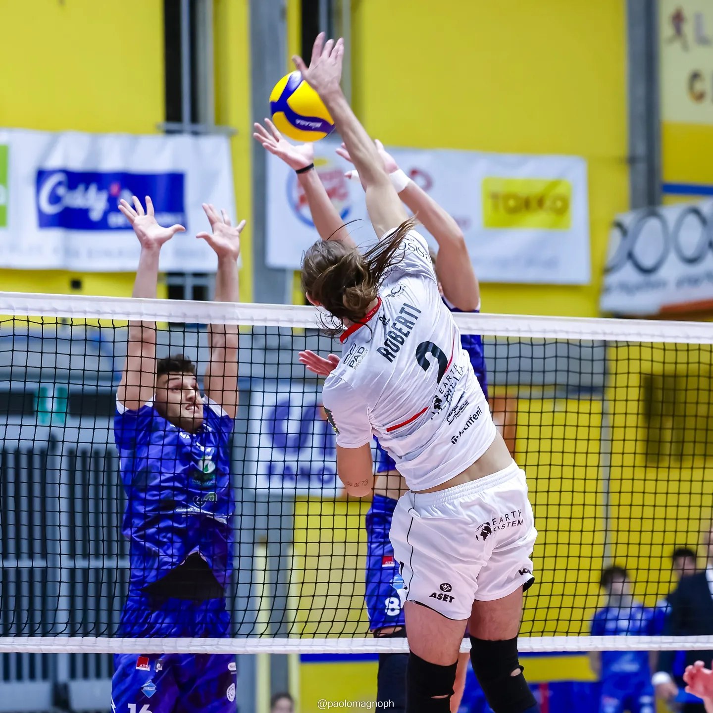 Roberti in attacco