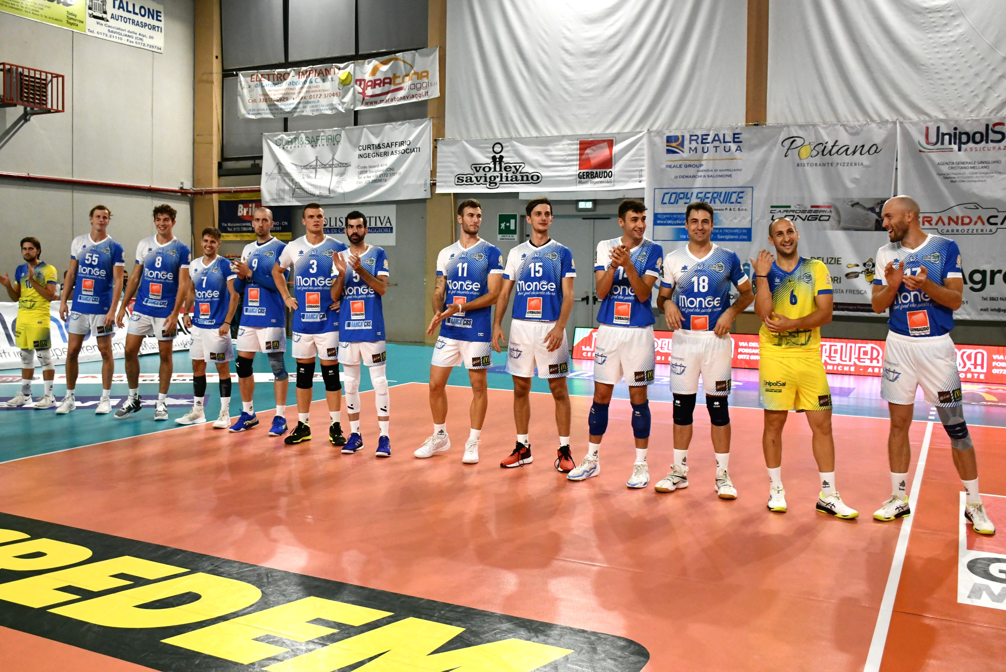 savigliano squadra schierata