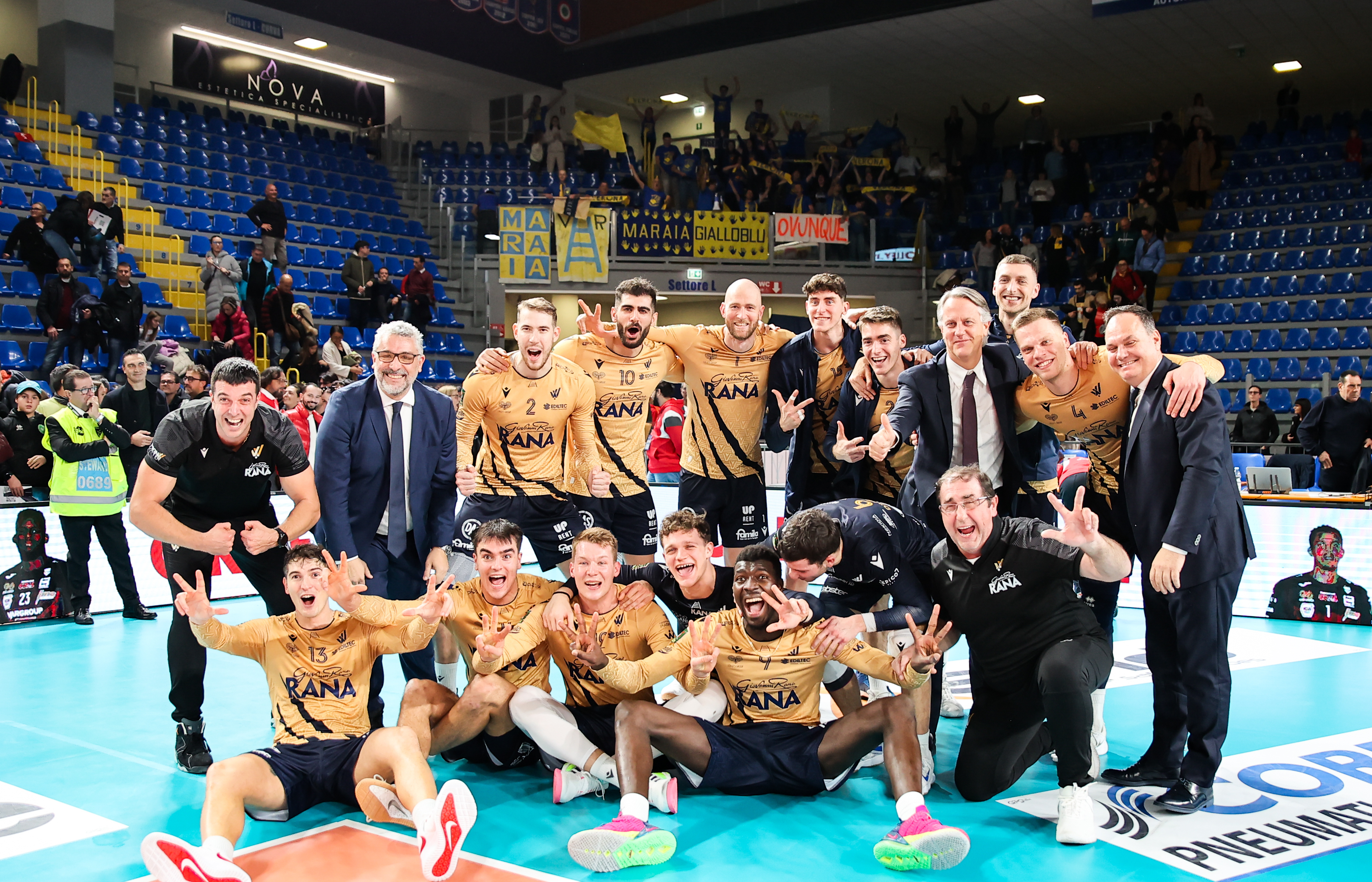 Rana Verona splende all'Eurosuole e la Lube si inchina 3 a 2