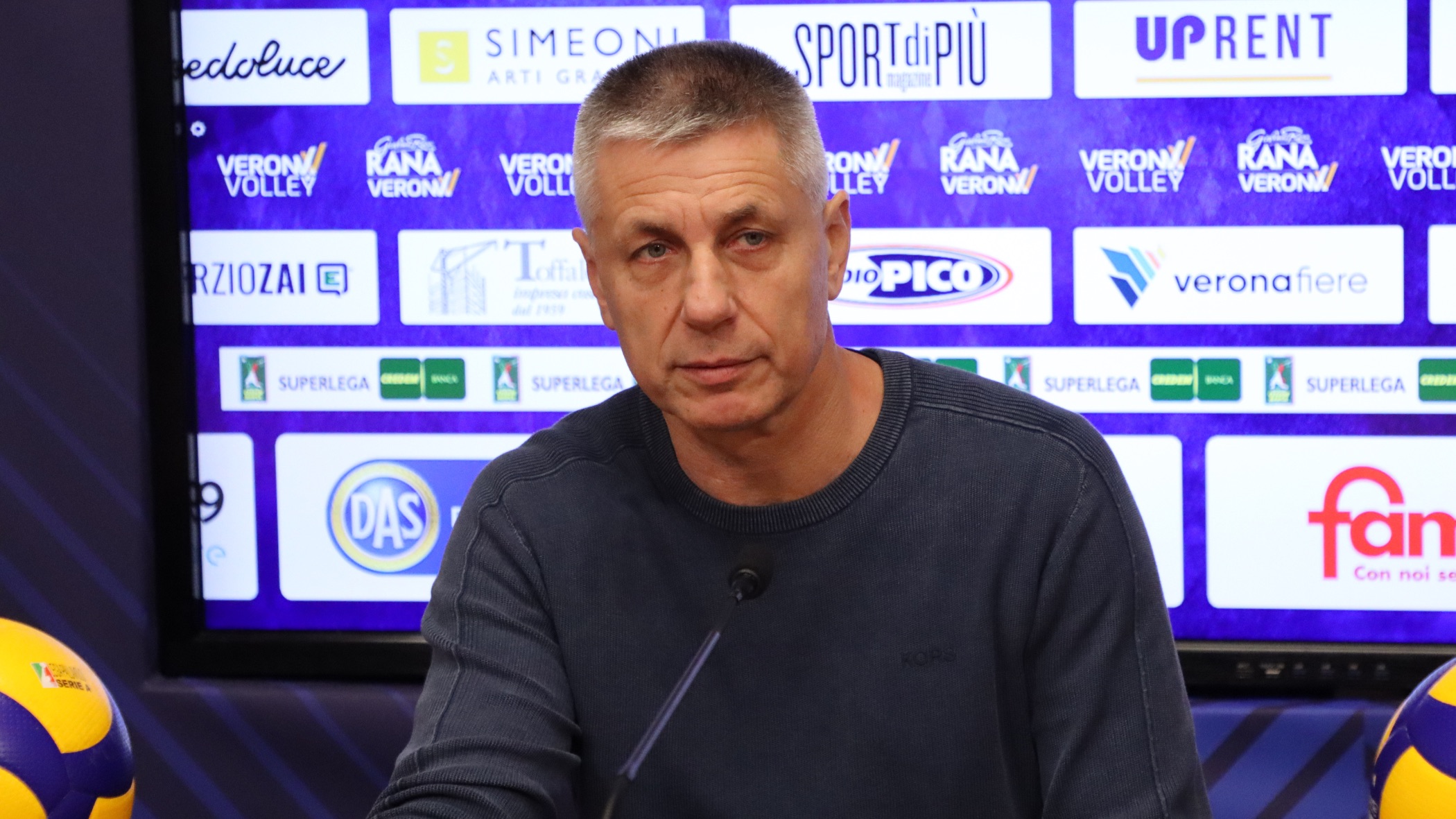 Coach Stoytchev presenta Cucine Lube Civitanova-Rana Verona