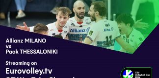 Come guardare Allianz Milano – Paok Salonicco