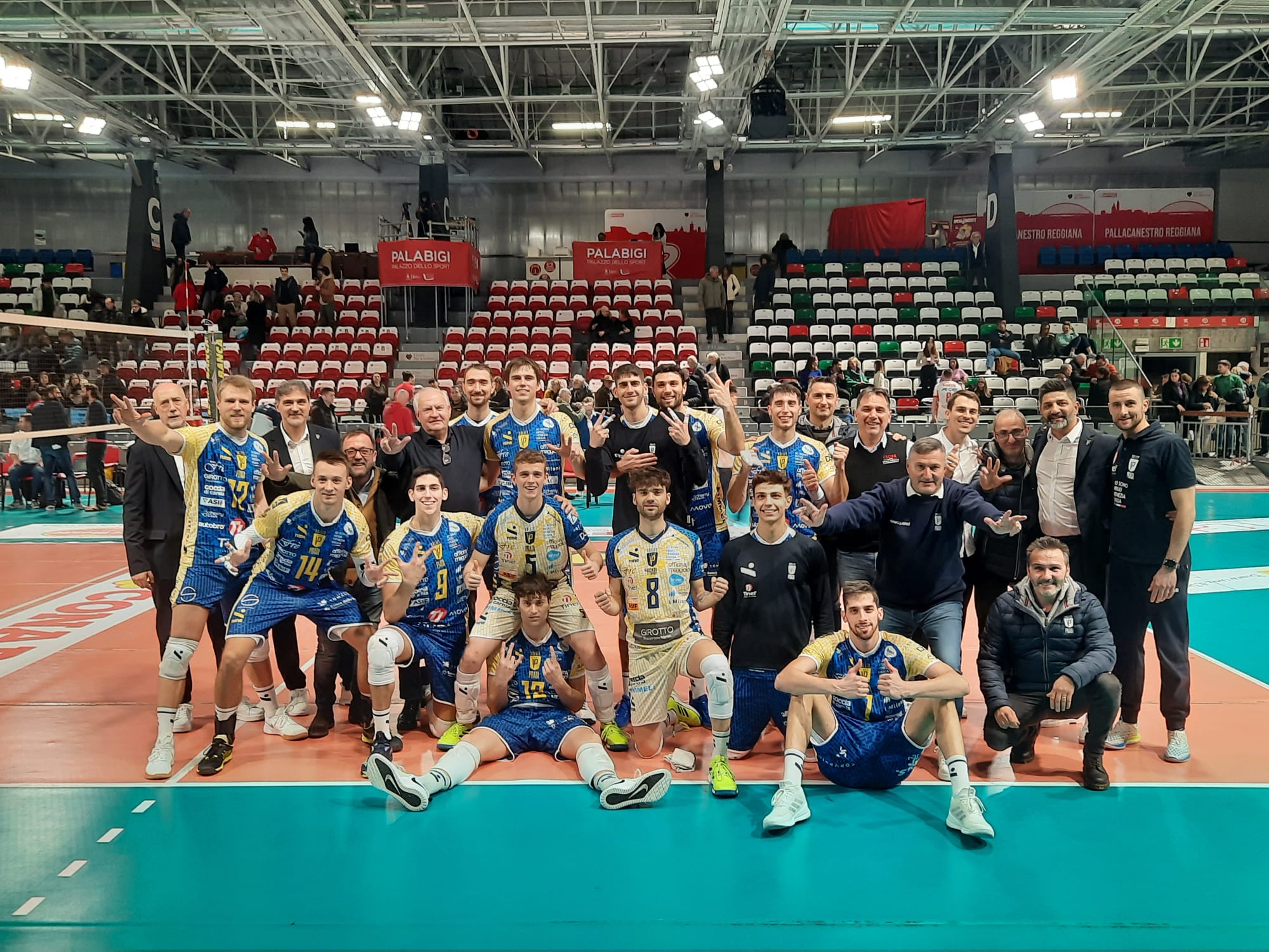 Vittoria a Reggio Emilia