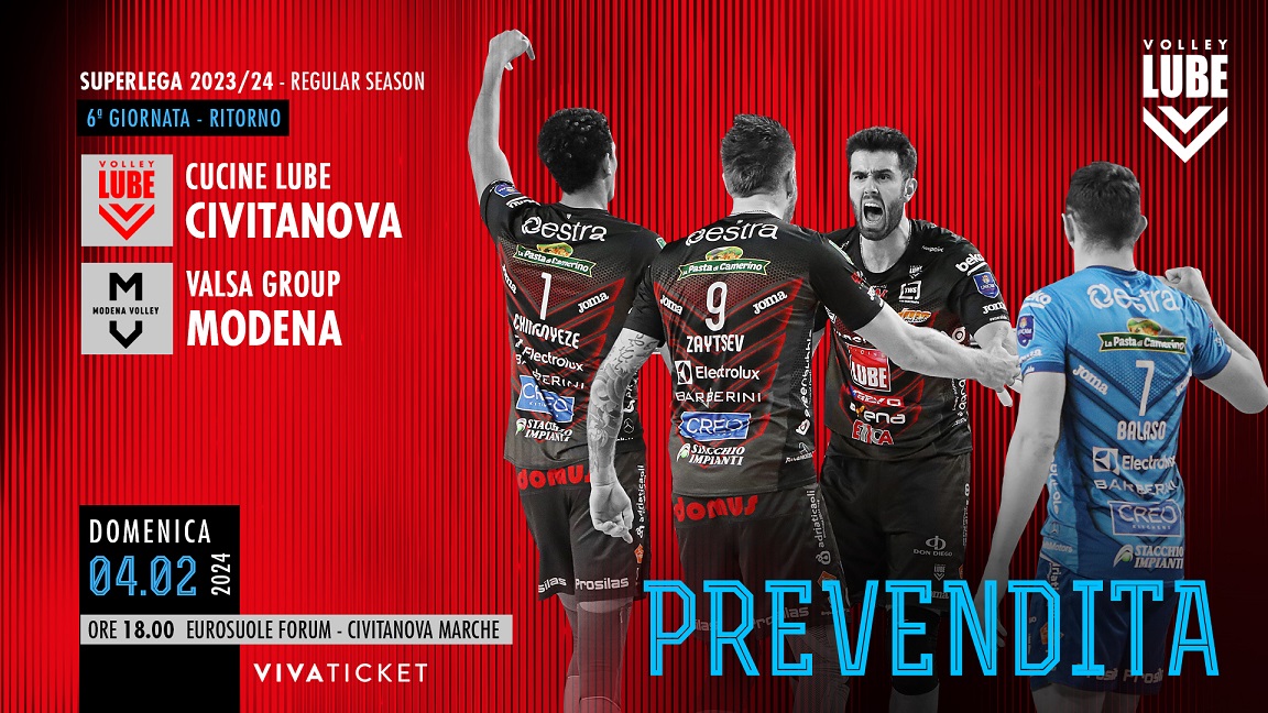 16.9 - Prevendita Modena