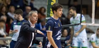Coach Bonitta con Filippo Mancini