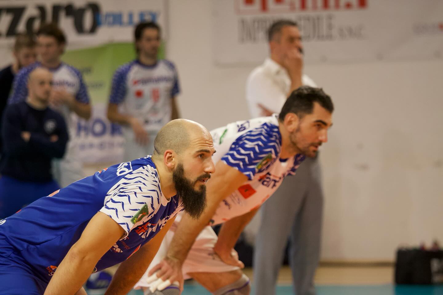 Catellani e Yordanov in ricezione