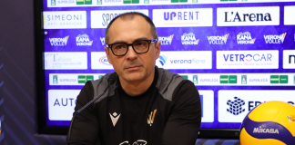 Coach Simoni presenta Itas Trentino-Rana Verona