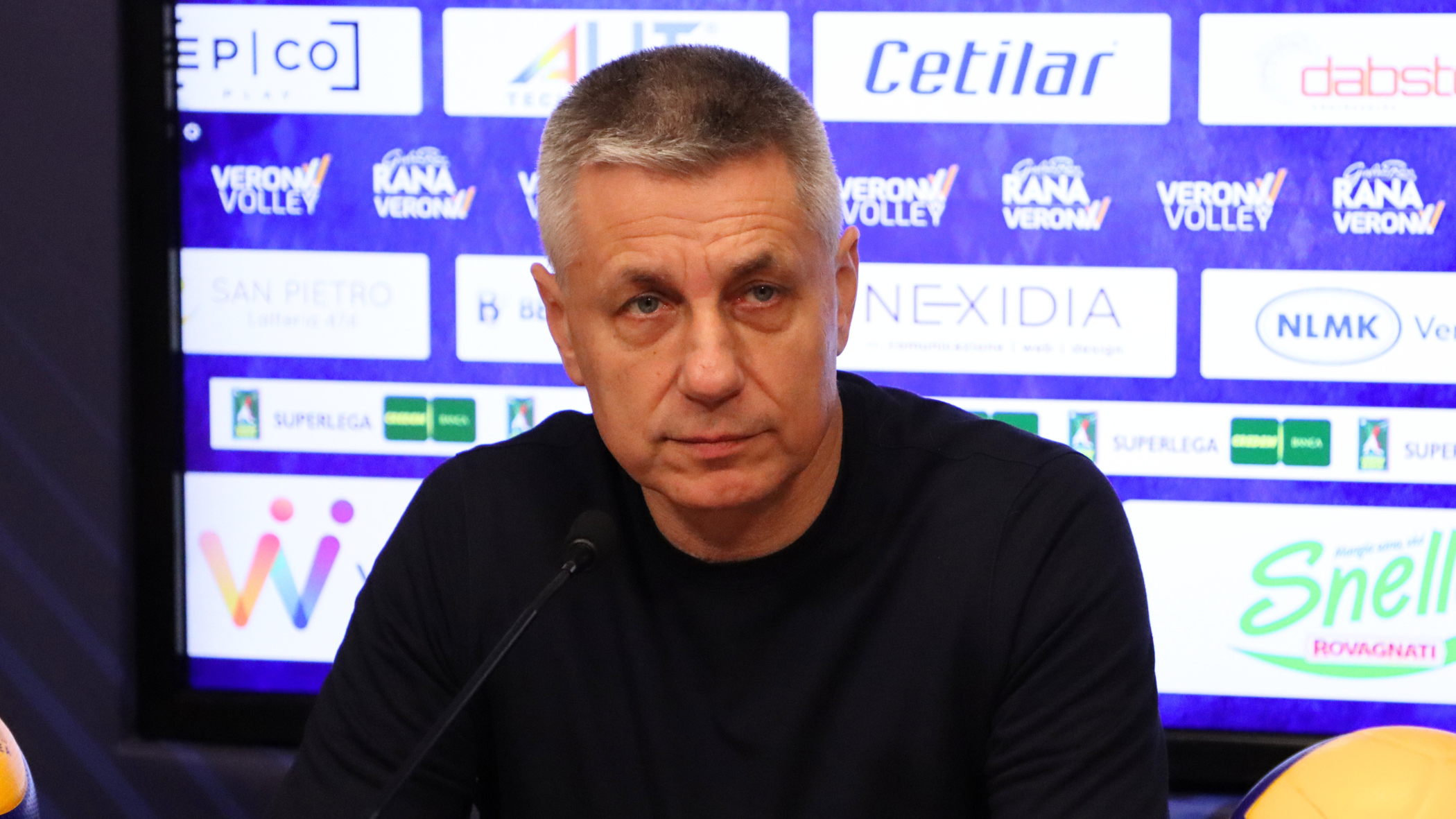 Coach Stoytchev presenta Rana Verona-Farmitalia Catania