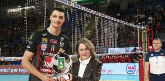 Nikolov premiato come Credem Banca MVP di dicembre