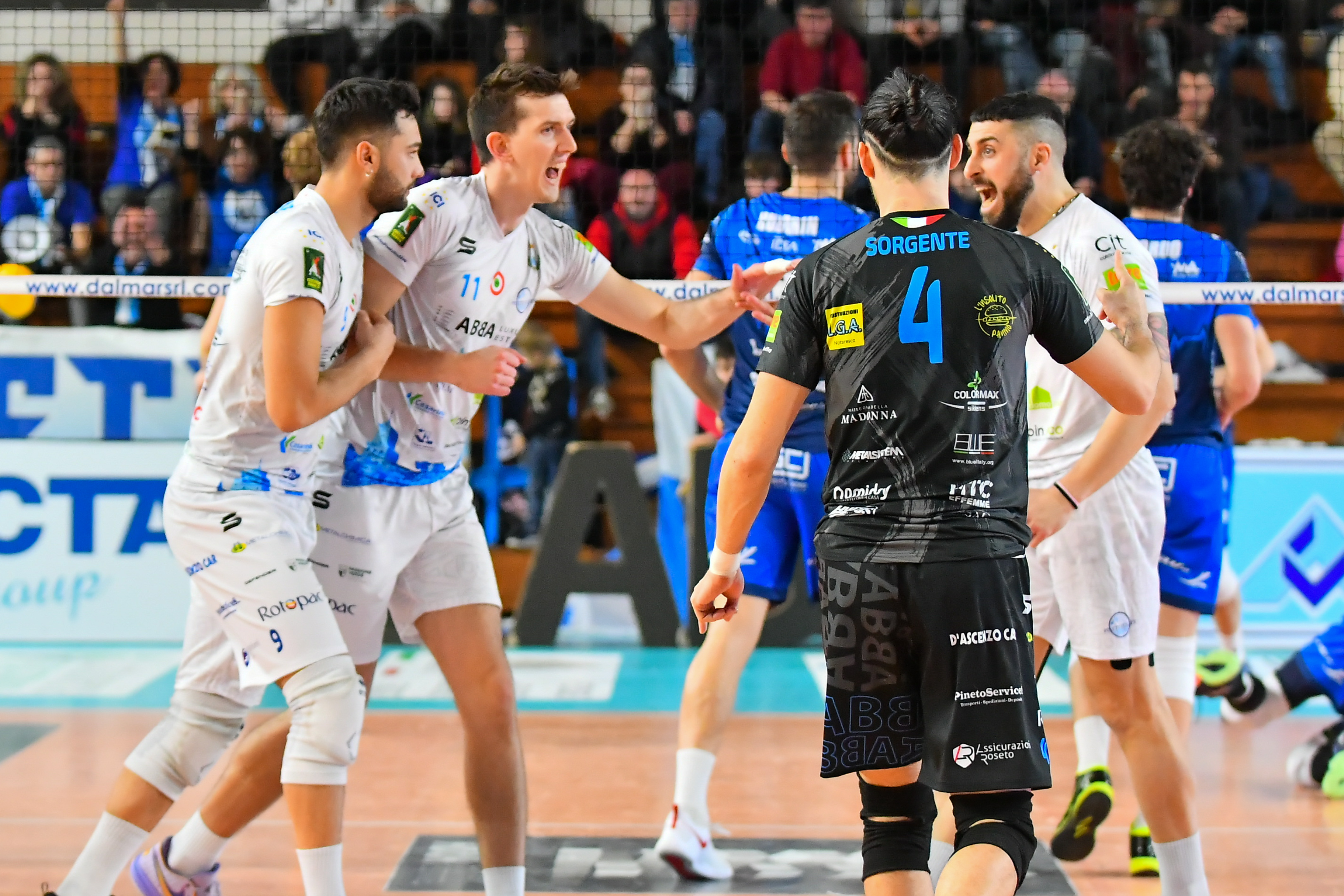 Abba Pineto Volley v Puliservice Acqua S.Bernardo Cuneo - Serie A2 CREDEM BANCA