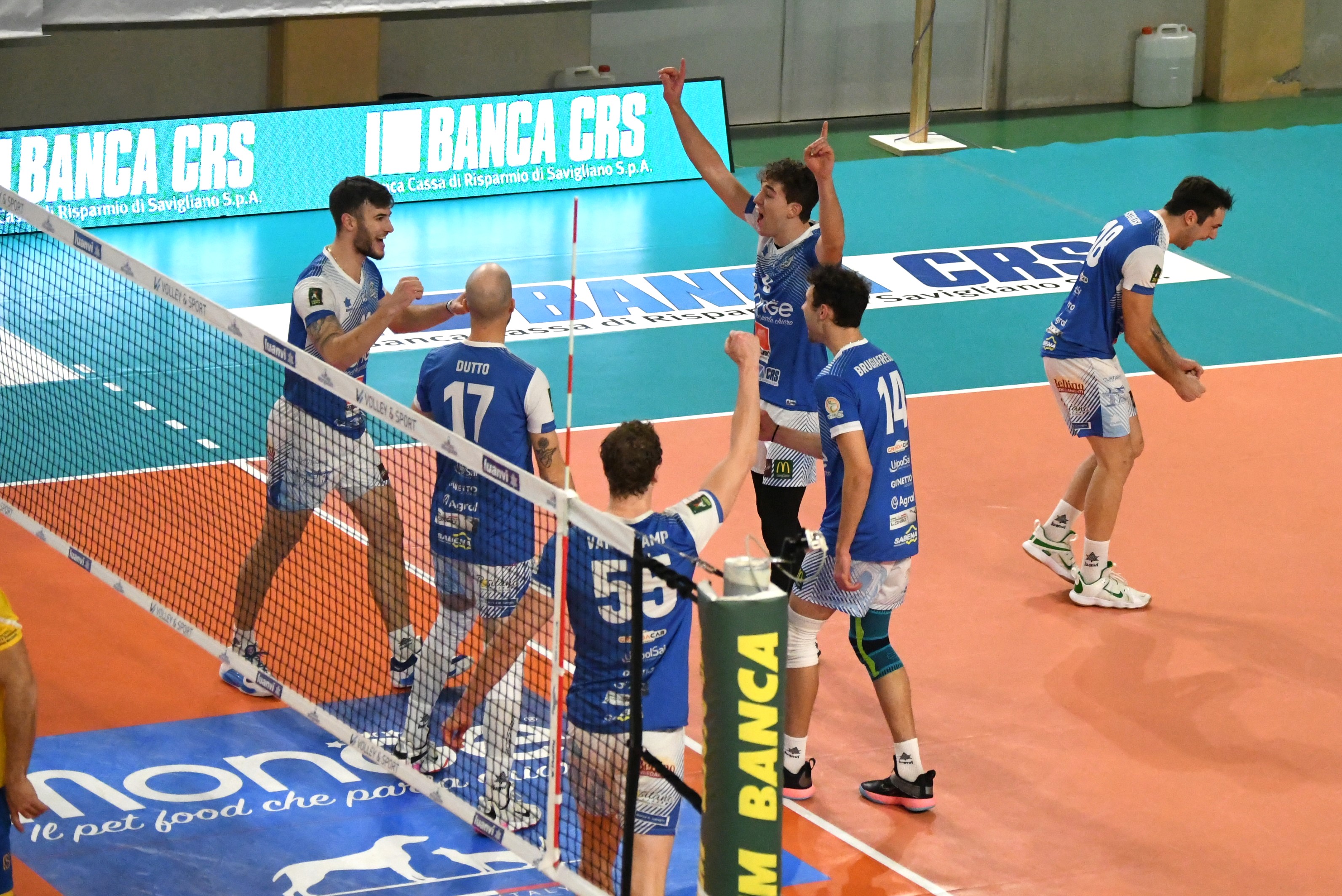 volley savigliano esultanza punto