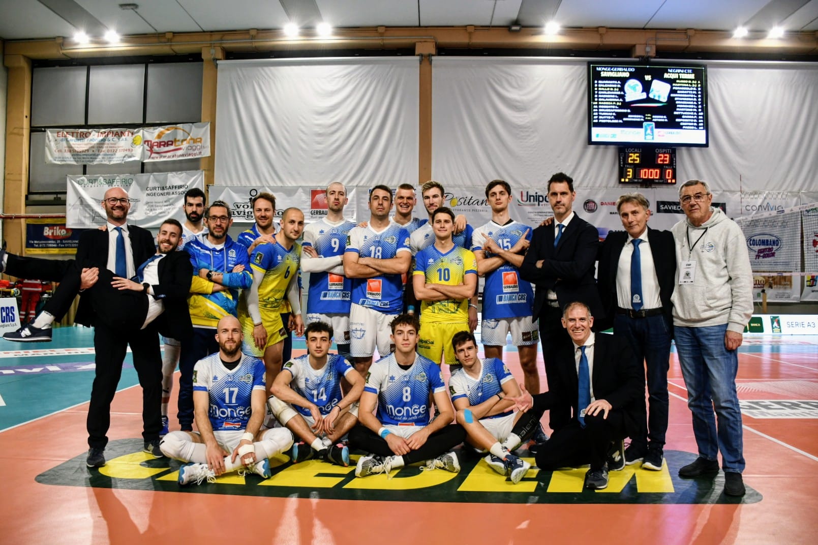 monge gerbaudo savigliano esultanza