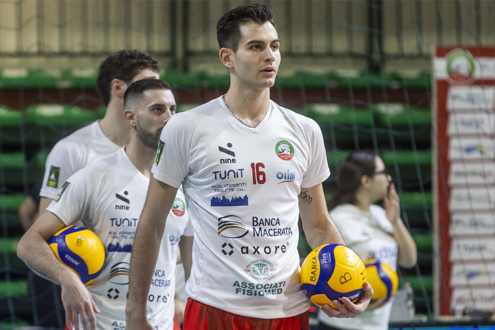 pallavolo-macerata-D’Amato, “A Modica per vincere e mettere pressione a Mantova”